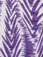 Purple Leaf Textured Bikini Bottom - Image 11