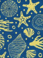 Blue Reversible Print Triangle Bikini Top - Image 9