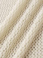 Beige Round Neck Cover-up Dress - Image 8