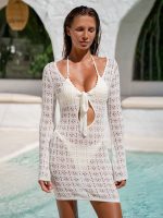 White V Neck Cover-up - Image 3