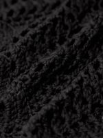 Black Crochet Cover-Up Skirt - Image 3