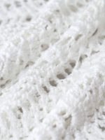White Crochet Cover-Up Skirt - Image 3