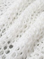 White Crochet Layered Cover-Up Skirt - Image 7