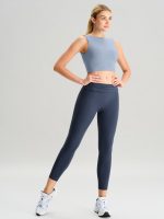 Light Blue U-Back Tank Top - Image 5