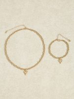 Sweet Heart Beaded Jewelry Set - Image 3