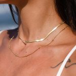 Golden Double Layer Necklace