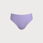 Purple High Waisted Surf Bottom