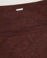 Dark Coffee Waistband Full-Coverage Surf Bottom - Image 4