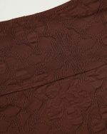 Dark Coffee Waistband Full-Coverage Surf Bottom - Image 3