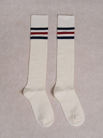 Color Striped Long Cotton Socks