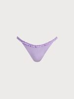 Purple Ruffled Bikini Bottom - Image 4