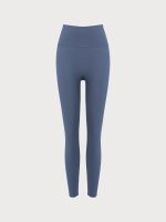Blue Cut Out Leggings 24" - Image 7
