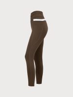 Coffee High Waisted Pockets Leggings 26" - Image 11