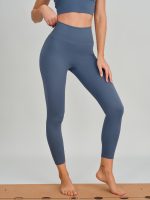 Blue Cut Out Leggings 24" - Image 2