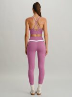 Pink High Waisted Pockets Leggings 26" - Image 6