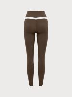 Coffee High Waisted Pockets Leggings 26" - Image 12