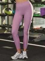 Light Purple High Waisted Yoga Leggings 25" - Image 6