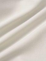 Cream Cross Mesh Back Long Sleeve Top--Light Support - Image 7