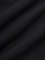 Black Ribbed Starfish Embellished One-Piece Swimsuit - Image 8