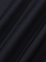 Black No Padding Petal-Back Tummy Control One-Piece - Image 9