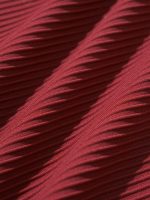 Wine Red Plunge Belted One-Piece Swimsuit - Image 8