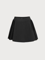 Black Pleated Tennis Skirt - Image 6
