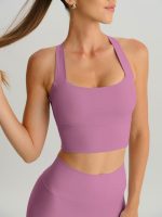 Pink Twist X-Cross Sports Bra - Light Support - Image 6