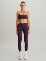 Purple X Cross Sports Bra - Light Support - Image 5