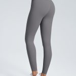 Gray High Waisted Leggings 24"