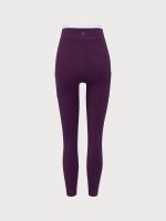 Purple Natural Waisted Leggings 25" - Image 10