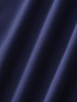 Navy Contrast Line Workout Shorts 3" - Image 8