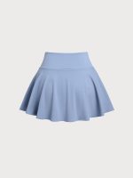 Blue A-Line Sports Skirt - Image 8