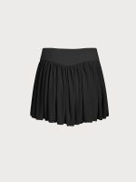 Black Mesh Sports Skirt - Image 9