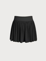 Black Mesh Sports Skirt - Image 8