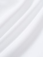 White Round Neck Twist Surf Top - Image 3