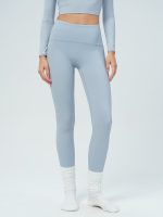 Light Blue High Waisted Leggings 25"