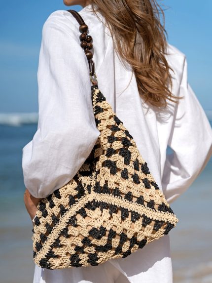 Black Knitted Bag
