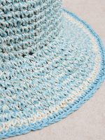 Sky Blue Knitted Hat - Image 5