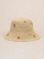 Strawberry Raffia Hat - Image 4