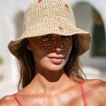 Strawberry Raffia Hat