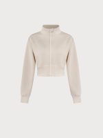 Apricot Cropped Zip-Up Sports Jacket - Image 6