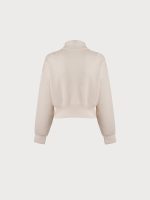 Apricot Cropped Zip-Up Sports Jacket - Image 7