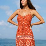 Boho Bloom Strap Beach Dress