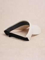Off White Sports Sun Visor Cap - Image 7