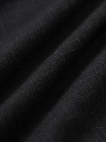 Black Halter Tortoise Accent Cutout Wrap Dress - Image 9