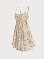 Floral Strap Beach Dress - Image 8