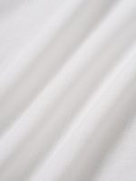 White Plunging Ruched Beach Dress - Image 8