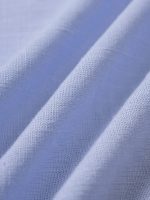 Pale Blue Smocked Strap Cutout Waist Beach Dress - Image 10
