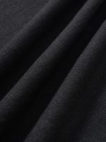 Black V Neck Plaeted Beach Dress - Image 11